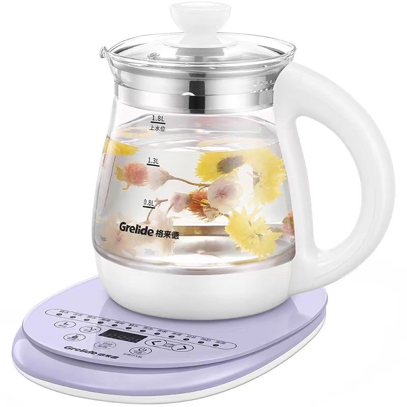 格来德养生壶煮茶壶31不锈钢家用高硼硅玻璃多功能恒温壶煮蛋器,厨房电器,养生壶/煎药壶/养生杯,淘宝优惠券,粉丝福利购,淘宝优惠卷