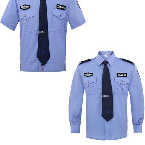 Summer Security Uniform Long-sleeved Short-sleeved Spring an