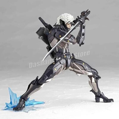 Kaiyodo Revoltech Metal Gear Solid Raiden Action Figure PVC