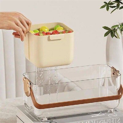 Desktop Tissue Organizer Modern Tissue Box Holder