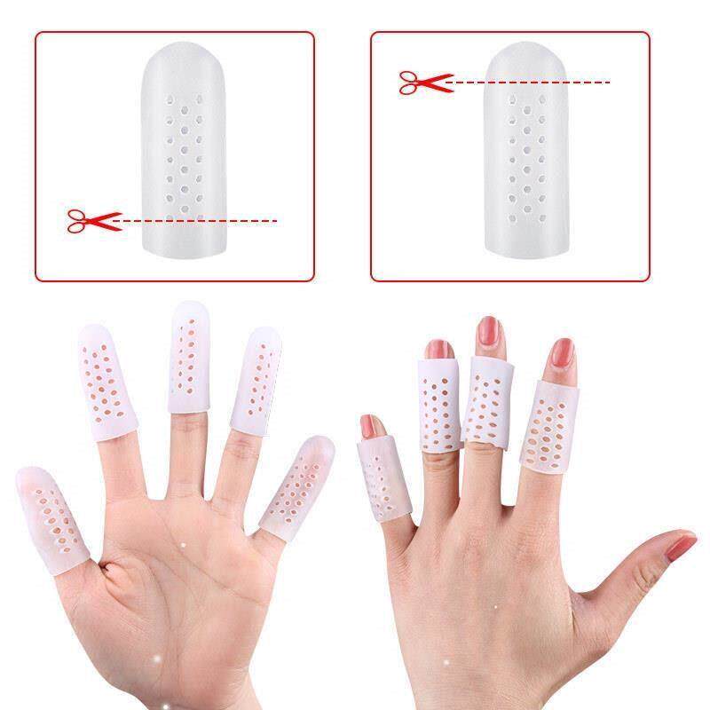 Silicone gel breathable toe cover corns cover toe anti abra图片