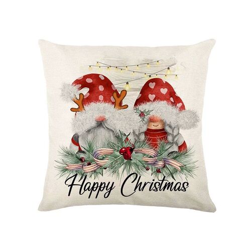 Christmas Decoration Cushion Pillow Cover 45x45cm Throw Pill