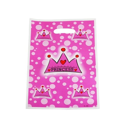 Princess Prince Crown Balloon Theme Gift Bag Birthday Party