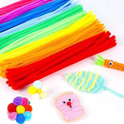 100PCS Colorful Twisted Rod DIY Handcraft Bar Wire Imaginati