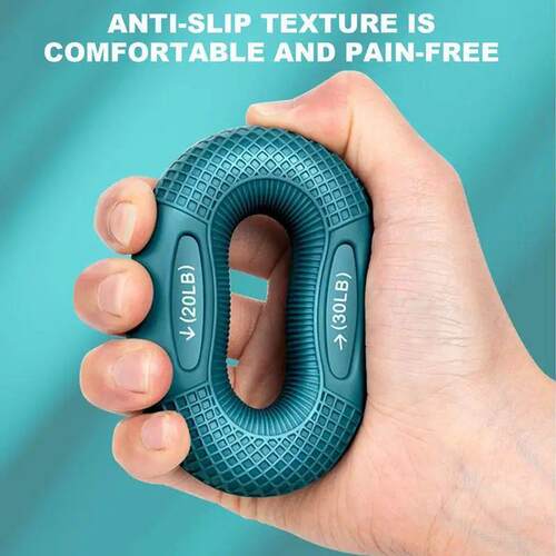 Silicone Finger Gripper Ring Hand Muscle Strengthener Ring W