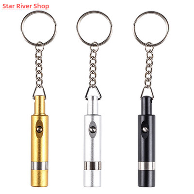 3 Colors Cigar Punch Cigar Cutter Blade Key Ring Chain Draw