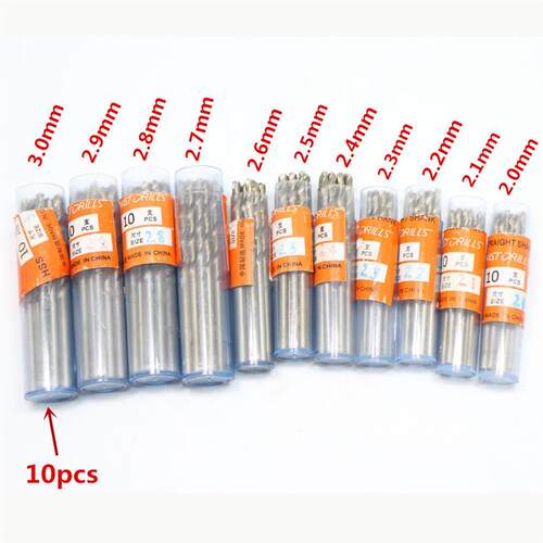 HSS Micro Twist Drill bit 0.3-3.0mm High Speed Steel PCB Min
