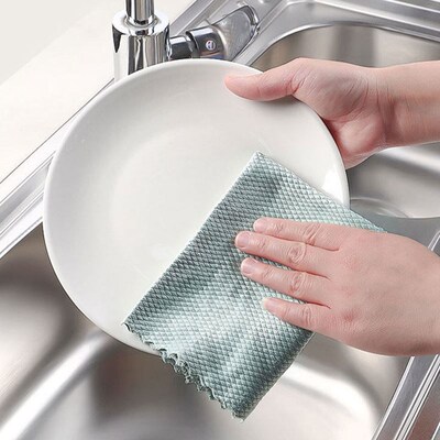 Kitchen Towel Cleaning Cloth Window Glass Rag Dish Wipe rags