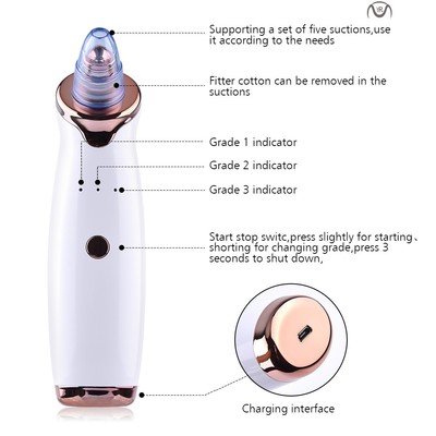 Blackhead Remover Skin Care Pore Vacuum Acne Pimple Removal