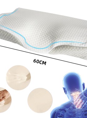 Orthopedic Pillow Memory Foam Slow Rebound Neck Pillows 枕头