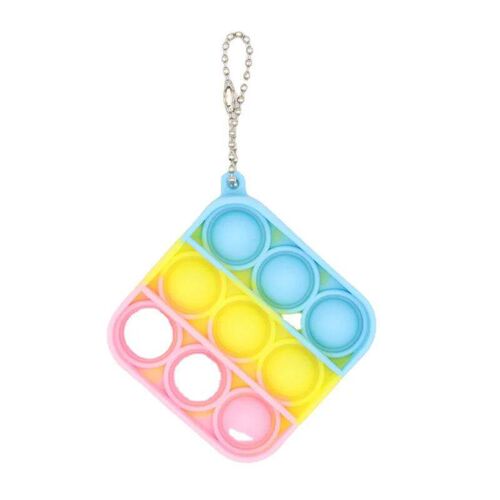 Mini popular dimples toy keychain fingertip toy bulk anti-an
