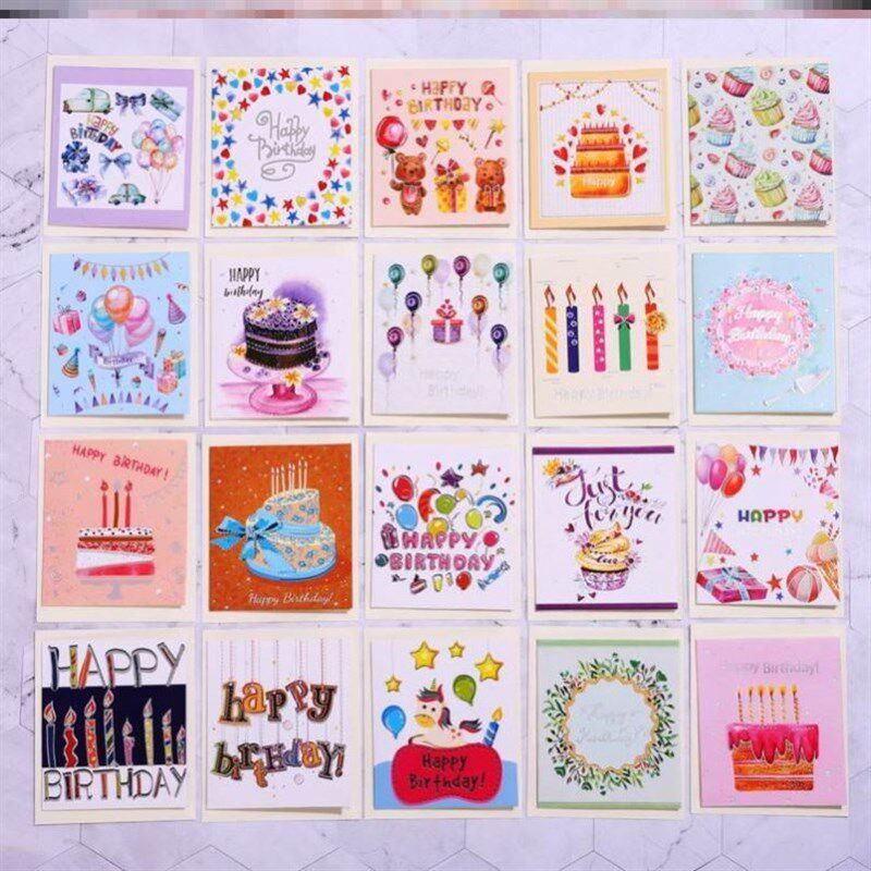 thankyou卡 all farewell card卡片 good luck  for you cards - 实物图