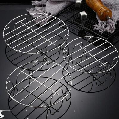1Pcs Stainless Steel Steamer Rack Multifunction Pot Steaming