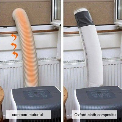Air Conditioner Hose Cover Insulation Sleeve Reusable Air