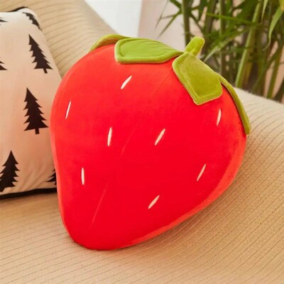 Comfortable Touch Lightweight Eye-catching Cute Strawberry P