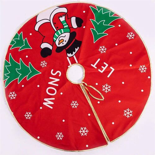 62CM Cartoon Christmas ree Skirt Crafts ree Surround Base Se