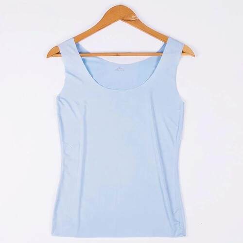 Women Summer Tight fit No trace Tanks Camis Vest Fashion Cas