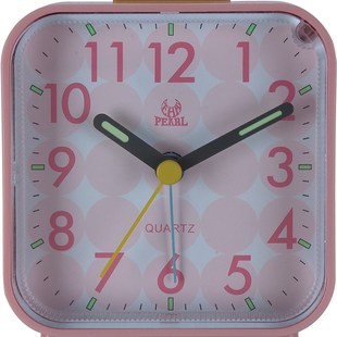 床头台钟 静音闹钟 明珠星 时尚 创意正方形小闹钟