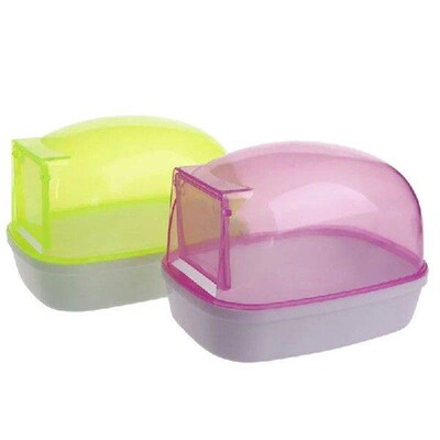 Hamster Sand Bath Critters Shower Bed Sand Container