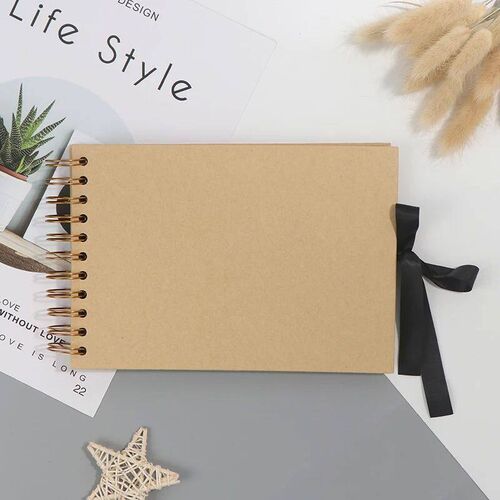 Photo Albums 30 Black Pages Memory Books A4 Craft Paper DIY