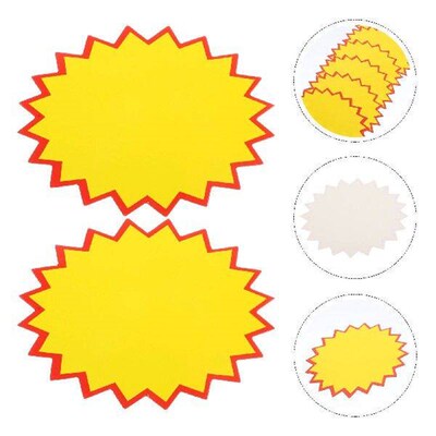200 Pcs Price Lable Sign Holder Stand Label Stickers Close