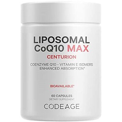 Codeage Liposomal CoQ10 Supplement Max - Vitamin E Isomer