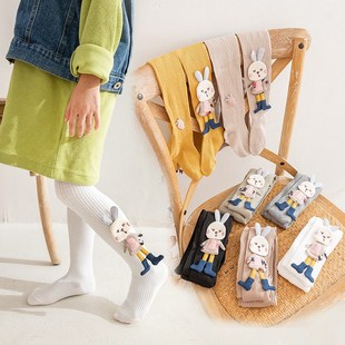 Baby Girl Tights Cartoon Stockings 3D Rabbit Cute Girls Pant