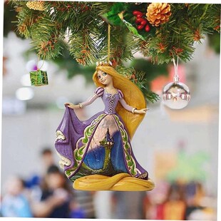 Pendant Christmas Princess Carto Tree Decorations Xmas Flat