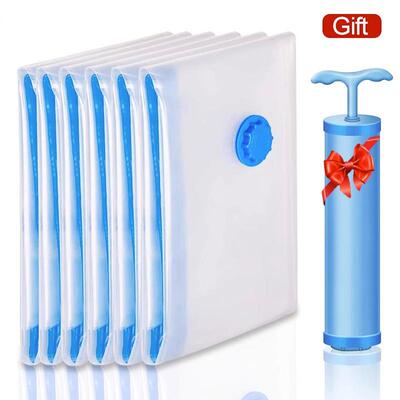 1/5Pcs Vacuum Storage Bags,Space Saver Bag With Pump,Vacume