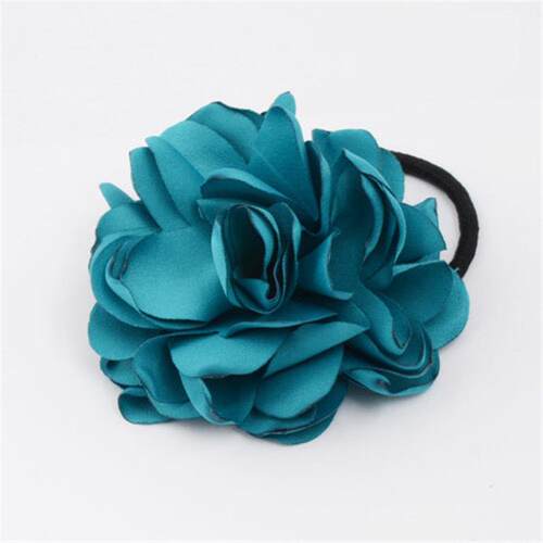 1PC  Women Flower Elastic Multicolor Hair Band Hair Rope tai
