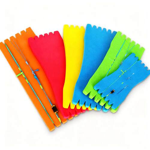 10Pcs Fishing Foam Spools EVA Foam Fishing Line Wire Wrap St
