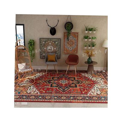 Turkish Persian ethnic style carpet printing living door mat