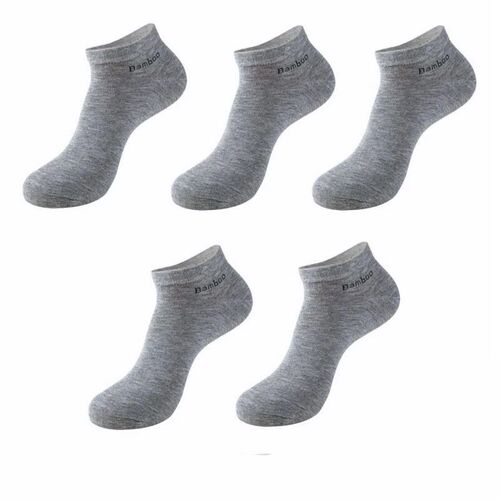 5 Pairs / Pack Mens Bamboo Fiber Socks Short High Quality N
