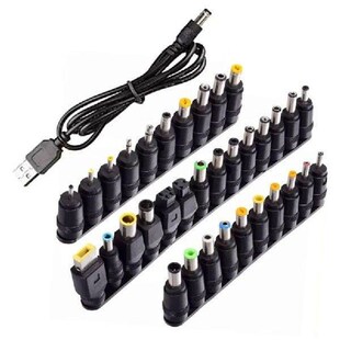 Usb to BarrelJack Adapter 5.5x2.1mm Universal Power Adapter
