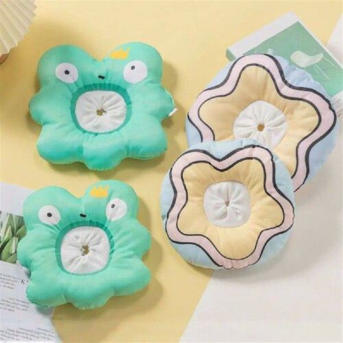 Cartoon Pet Elizabeth Collar Frog/Flower Waterproof Cat