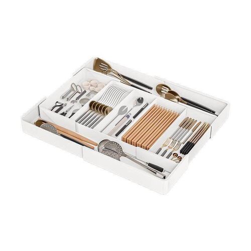 Segmented Drawer Organizer Plastic Kitchen Chopsticks, Knive