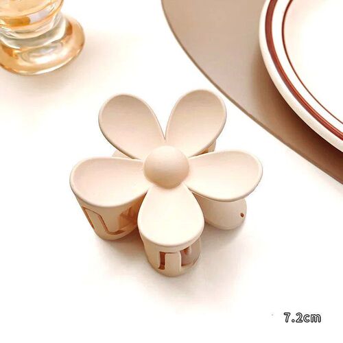 Matte Solid Hair Claw Elegant Simple Acrylic Hair Clips Hair