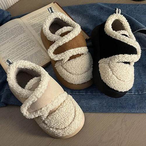 Winter Women Short Plush Warm Snow Boots Casual Shoes 2023 S