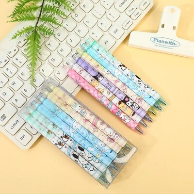 Sanrio 12pcs Mechanical Pencil Kawaii Hello Kitty Pochacco M