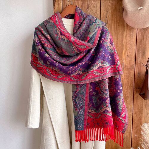 2024 New Fashion Winter Warm Thick Soft Cashmere Luxury Bran