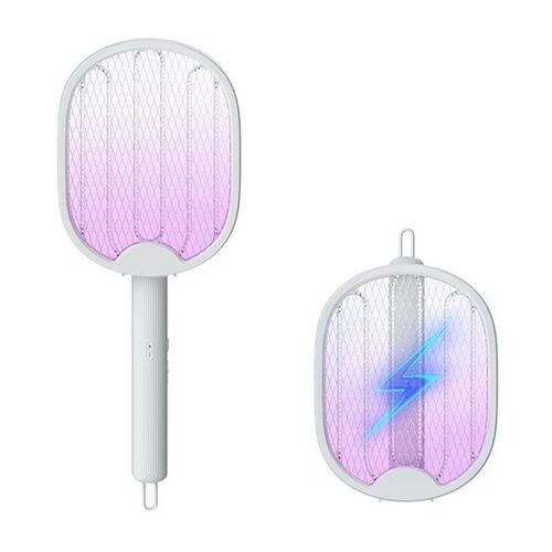 4 In 1 Electric Mosquito Killer FoldaIble Fly Swatter Trap U