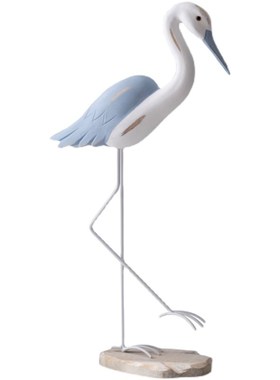 地中海风格海鸟摆件装饰品复古桌面摆台海鸥玄关电视柜家居摆设