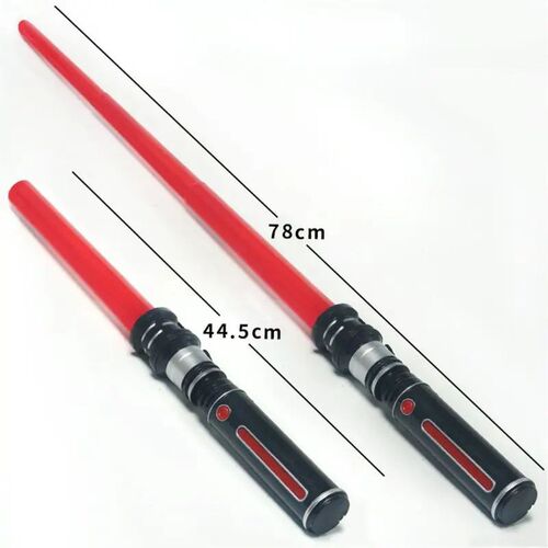 New Telescopic Lightsaber Toys Flashing Sword Cosplay Lumino