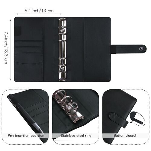 2024 A5 A6 Budget Binder Planner With 12 Pieces Cash Envelop