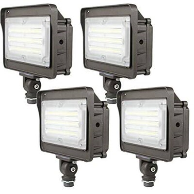 kadision LED Flood Light 50W, Dusk-to-Dawn Photocell, 500