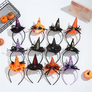 1PCS Rambut Hoop Festival Halloween Partai Tengkorak Ikat Ke