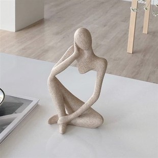 Abstract style sculpture living room dining table decoration