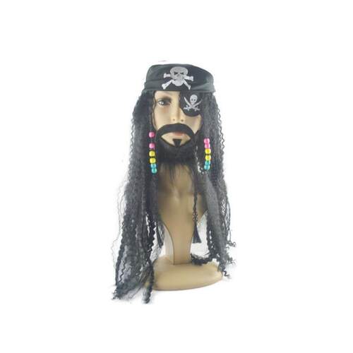 万圣Halloween Pirate beard Wig party pirate character beard