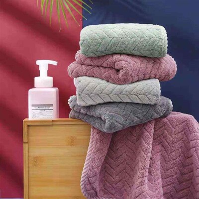 Towel lint-free adult children thickened face towel bath