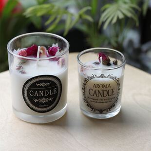 2pcs Scented Candles Craft Candle wax smokeless 5*5cm